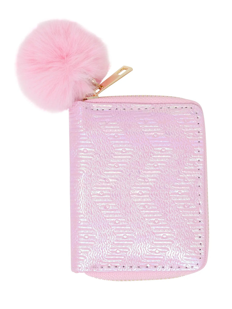 SHINY HEART PATCH SLING BAG - PINK – Simply Carolina Kids