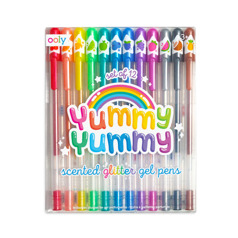 Yummy Scented Glitter Gel Pens – Simply Sweet Kids